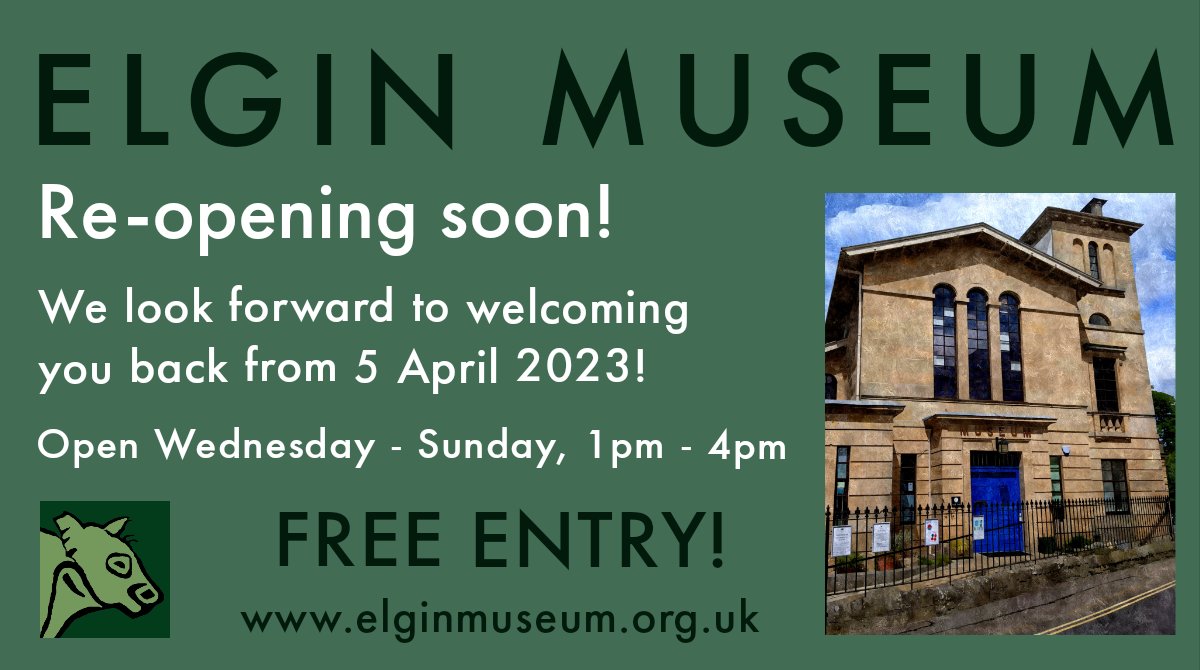 Elgin Museum on Twitter "Elgin Museum reopens next week! Visit us from 5 April, Wednesday