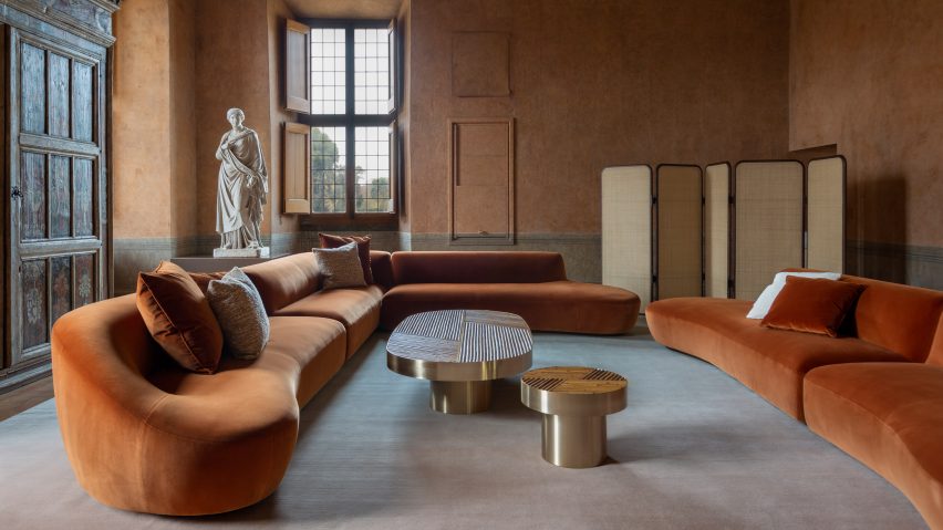 Italian fashion brand @Fendi has teamed up with the French Academy in Rome to refresh six salons inside @VillaMedicis, a 16th-century Renaissance palace. Many of the pieces were pulled from Fendi Casa, the brand's homeware collection. #InspiringInteriors