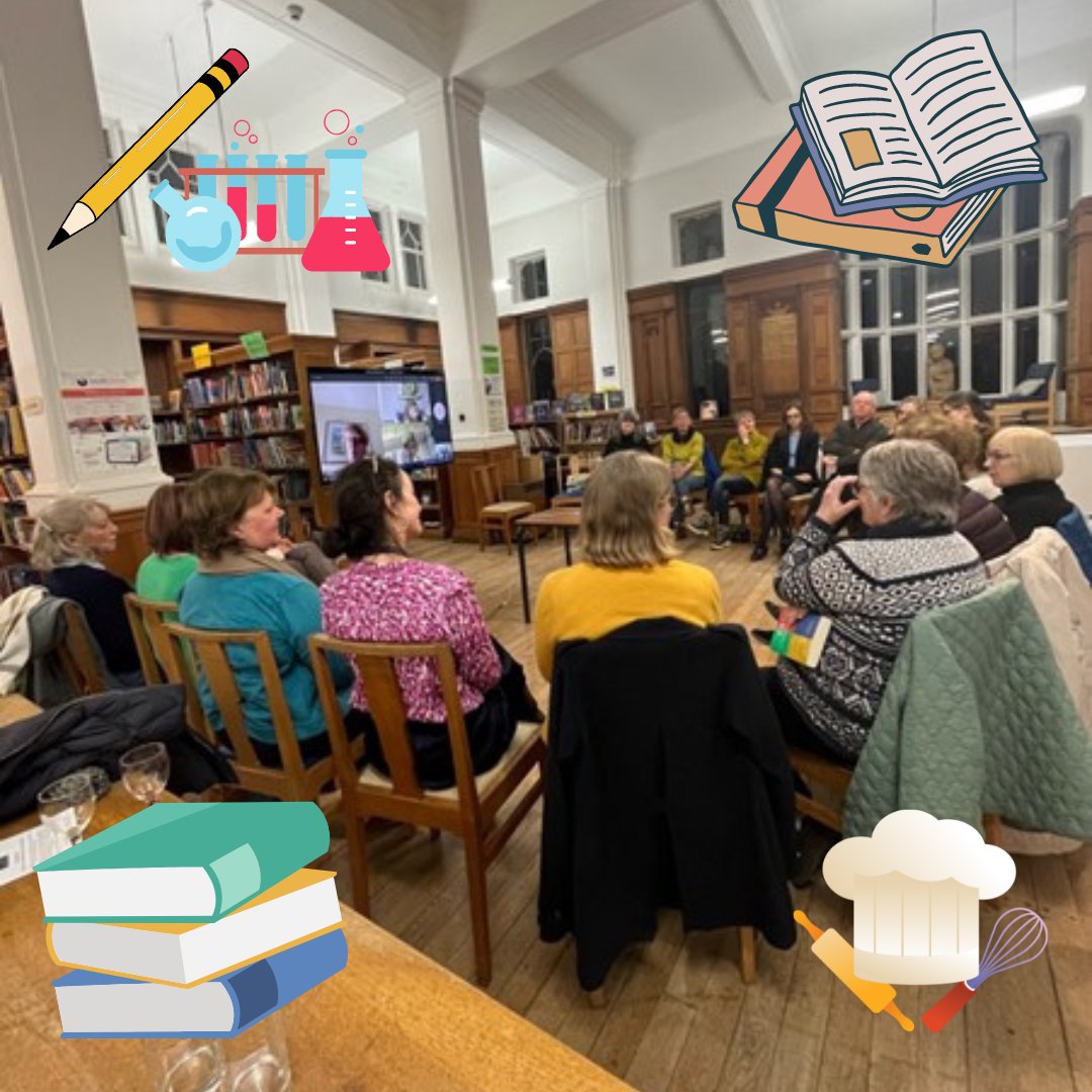 Last night was an incredible evening discussing Lessons in Chemistry by Bonnie Garmus with our fantastic book club! We are so thankful for everyone who came and shared their intriguing insights 📚 #bookclub #readingtogether #lessonsinchemistry #msj #malvern