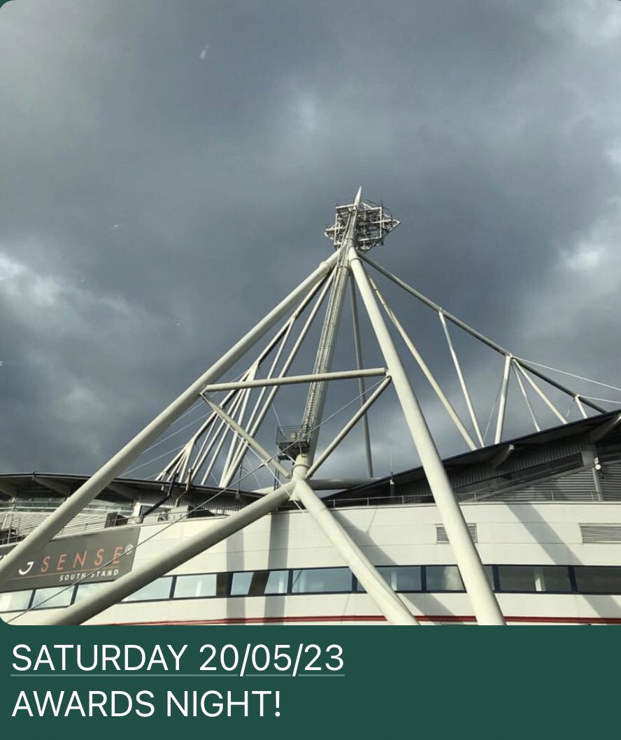 Really excited for the <a href="/AFCMasters/">AFC Masters</a> awards night. First time we’ve had a full club get together for years due to covid so it’s sure to be a great night. For all our members details below #SaveTheDate