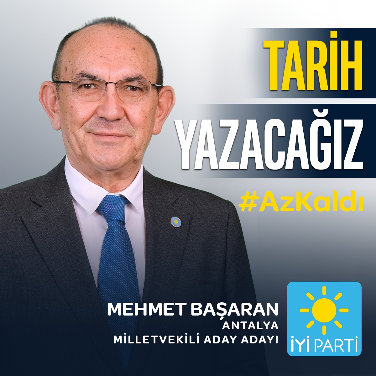 Genel Başkanımız Sn.Meral Akşener liderliğinde yürüdüğümüz bu kutlu yol kazanmanın yoludur…
Birlikte kazanacağız, tarih yazacağız!
Yürekten inanıyoruz, Başaracağız!
Çok #AzKaldı