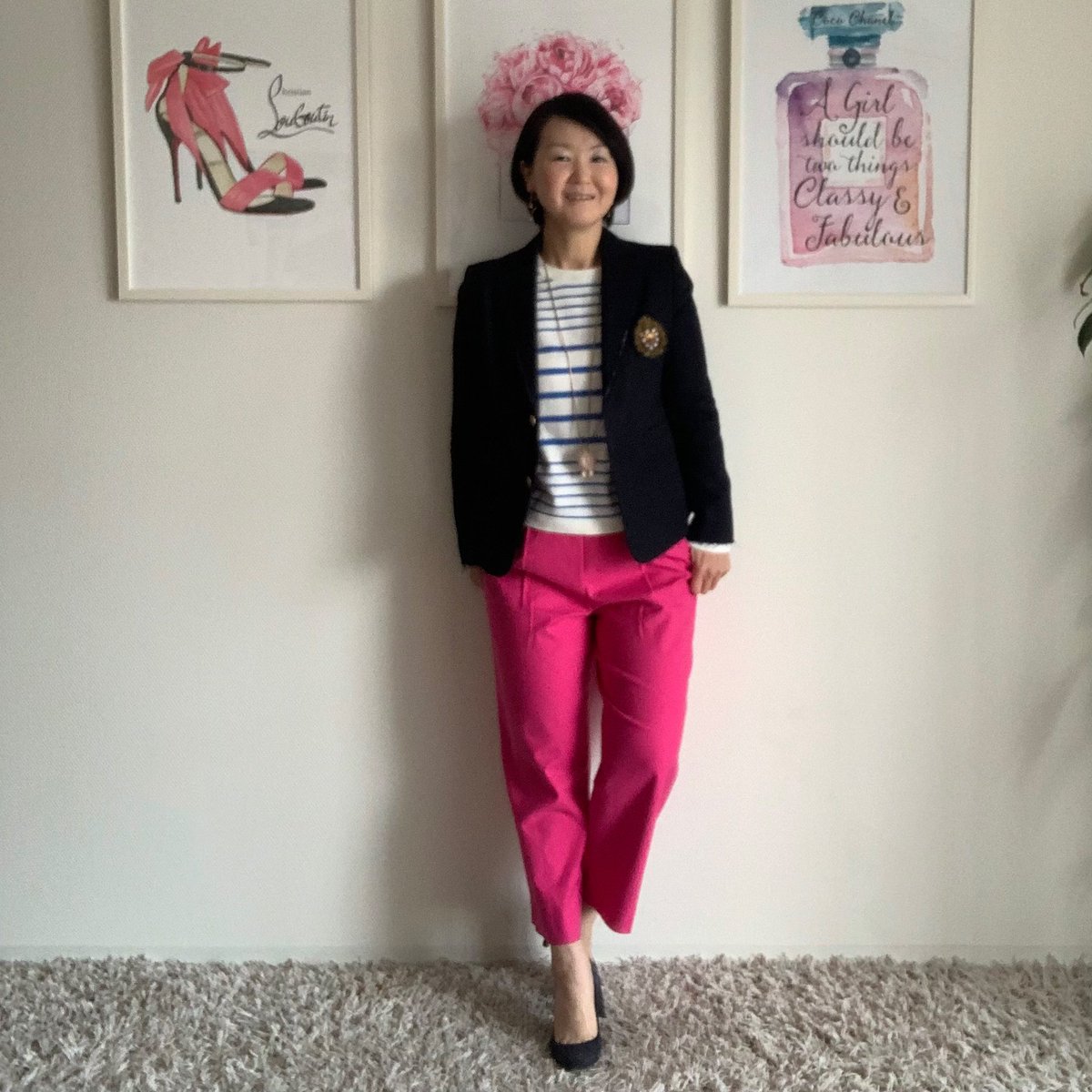 omenterprise's tweet photo. 本日のコーデ♪
本日はTシャツジャケット姐さんです😏
⭐︎Cloth:
Jacket: #macphee
Tops: #macphee
Pants: #Ballsey
Shoes: #KarmineMode
⭐︎Perfume:
#CHANEL: #CHANCE https://t.co/QuW2SOpLvr