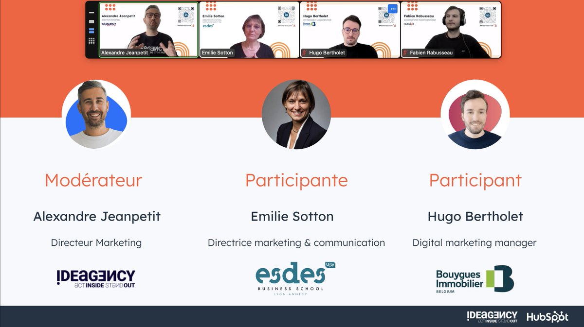 [🔴 EN DIRECT] #Masterclassweek

Suivez la table ronde animée par nos speakers !

Rejoignez le webinar : offers.hubspot.fr/masterclass-we…

#strategy #marketing