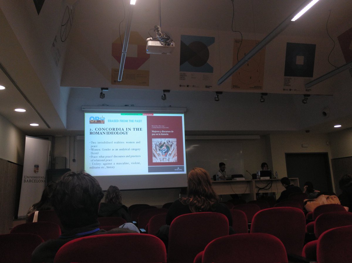 anapenape's tweet photo. Continuem després del coffee break amb la sessió Gender Perspectives in Antiquity!!! @Otherperspcon #OPA2023 #Erasedfromthepast https://t.co/Dqc8q0uGH7