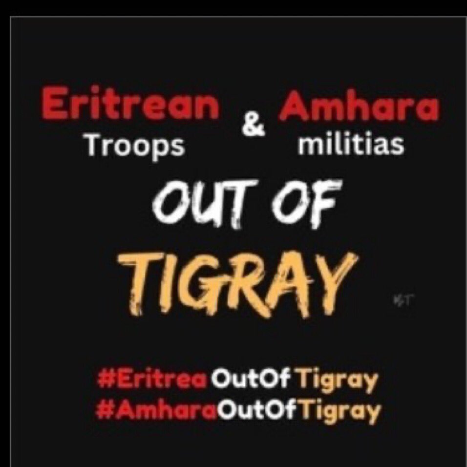 Amhara Fano and the Eritrean gov't are escalating the conflict by not leaving #Tigray. @nadaa2012 @DavidColtart @PaulKagame @UKenyatta
@WilliamsRuto @RJjst8