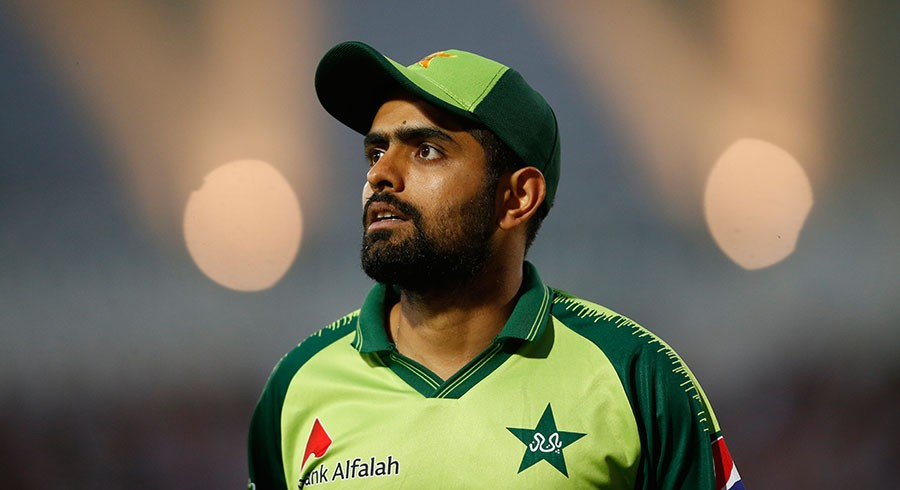 Pak_BA56's tweet photo. Babar Azam when he finds out that there will be no Trent Boult in the NZ squad 😭 https://t.co/cqCVhML5YP
