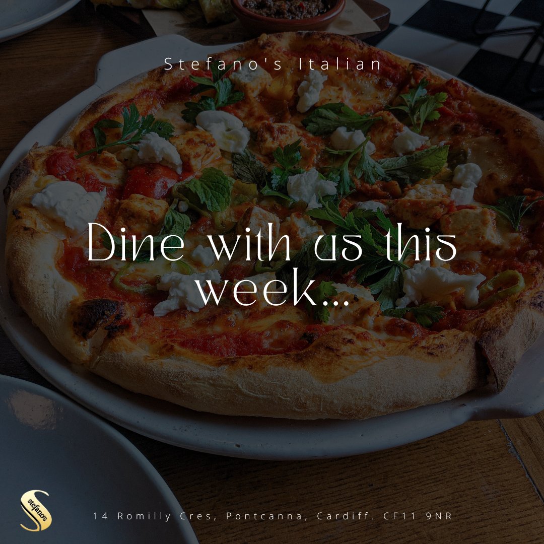 Why not treat yourself to Stefano's this week? 😍

As the nights are getting lighter, explore the gorgeous fields of Pontcanna and finish the evening off with some hearty homemade Italian.

How to book:

📲 Call us: 02920 372768.
💻 Book via our Website: Stefanos.co.uk