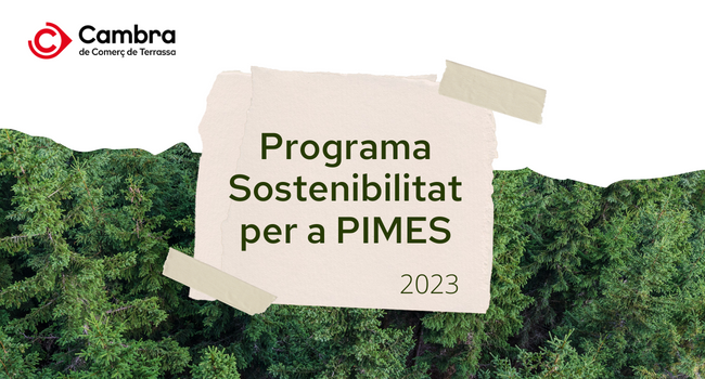 Millorar la #productivitat i #competitivitat de les micro, petites i mitjanes empreses amb l’adopció d’una cultura de creixement #sostenible.🌱

📅 Convocatòria oberta fins el 31/05/2023 o fins exhaurir el pressupost.

Més informació👉🏽 bit.ly/3nC9SCb