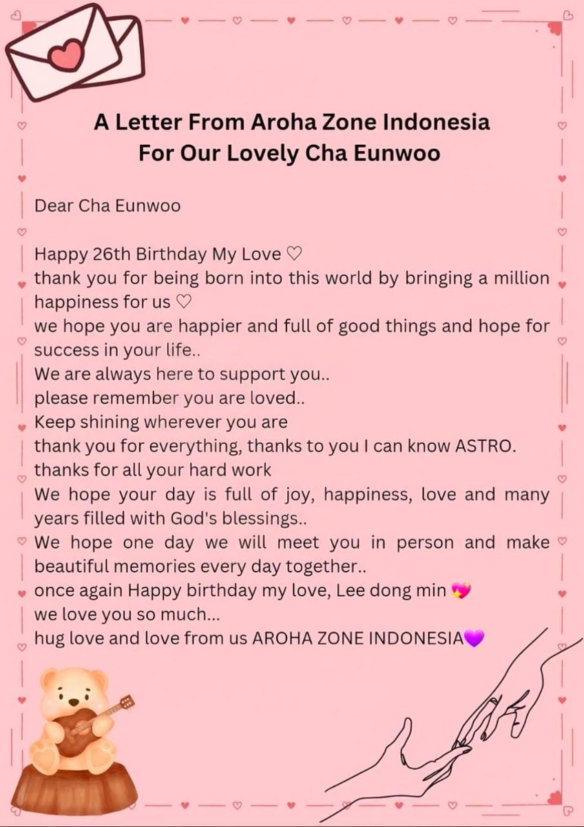 PFujianty's tweet photo. Akhirnya besok dikirim ke fanmu 😭
Semoga dong min suka sama gift dari kita ☺
Project arranged by @arohazone16 and astroaroha.go
#CHAEUNWOO #차은우 #chaeunwooday #ChaeunwooBirthday2023 https://t.co/IEdmOPQ1nj