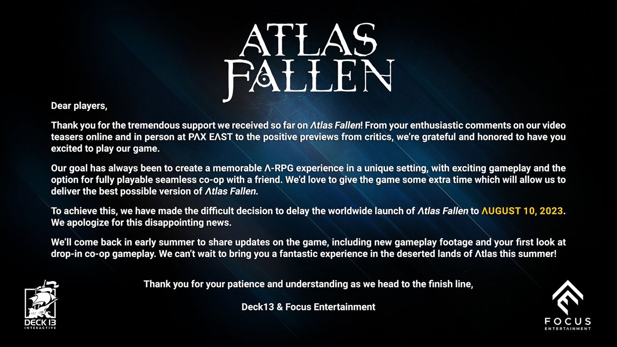 Hey people, we have some important news!