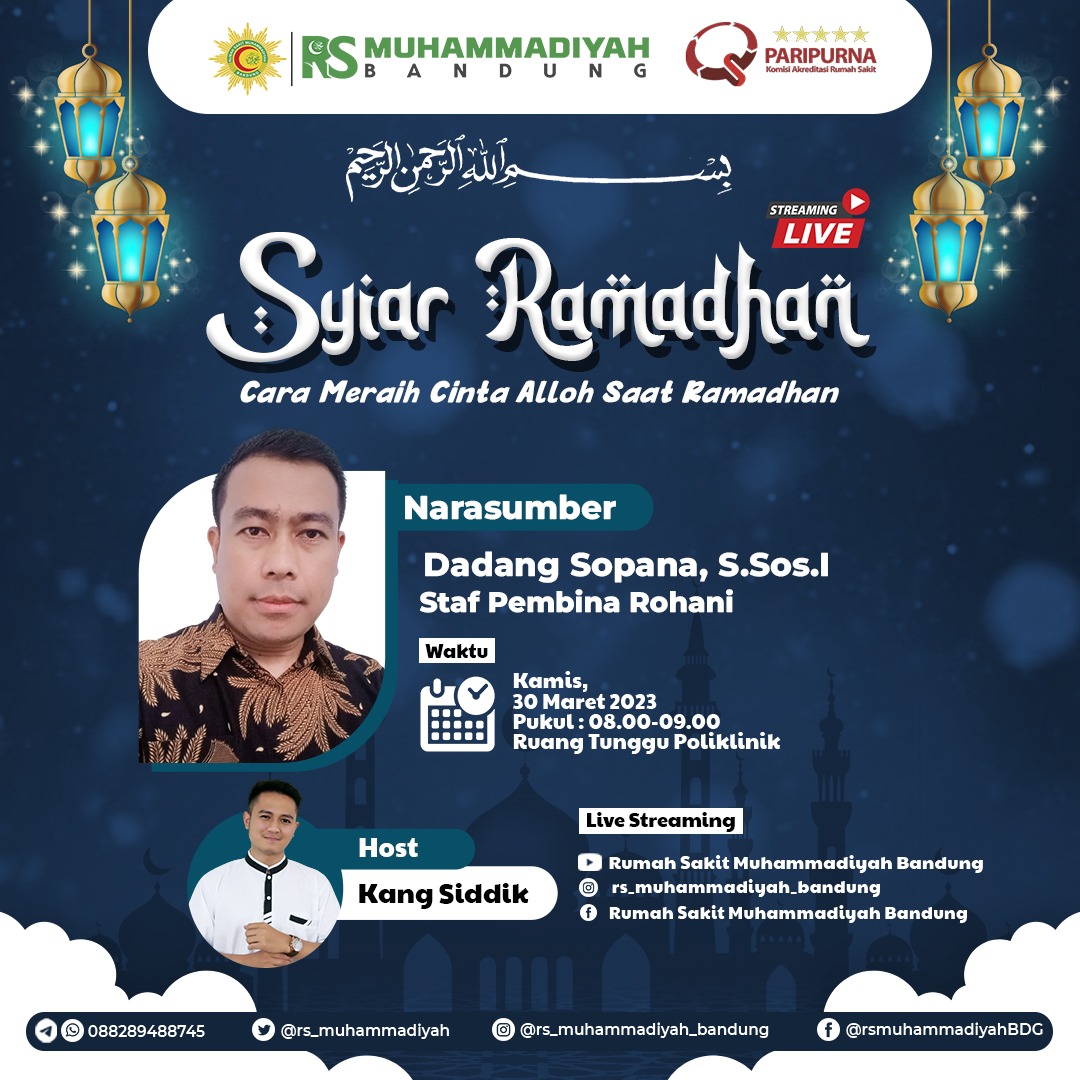 Rumah Sakit Muhammadiyah Bandung (@rs_muhammadiyah) on Twitter photo 