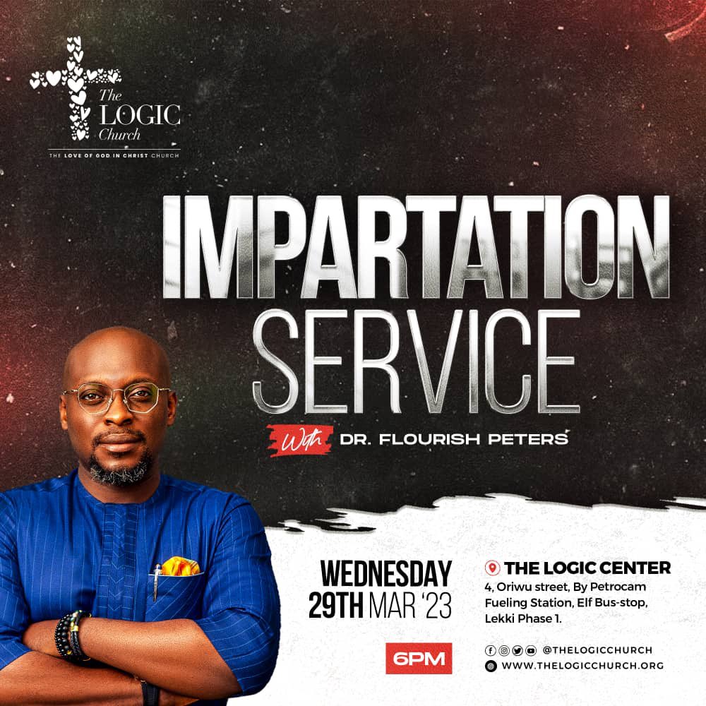 Don’t Join the Traffic, Come and Collect from the Throne of Grace. 

Time: 6pm
Venue: 4, Oriwu Street, Elf Bus Stop, Lekki. 
#LoveLifeImpact #TheLOGICChurch
