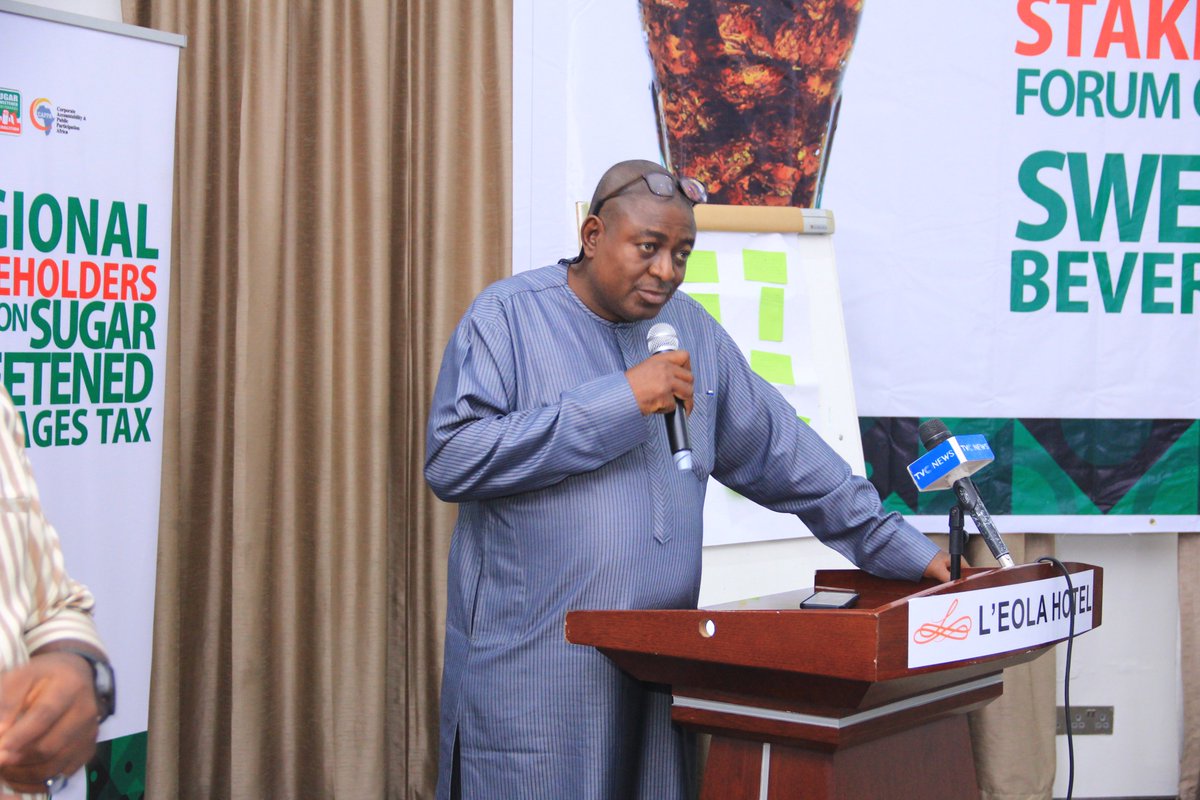 After the self-introduction of participants, <a href="/bodufemi/">Akinbode Oluwafemi</a> welcomed the participants to the forum.

He said: 'We believe that the conversations today will move us several steps towards that objective and in protecting our country from preventable deaths and ill health’s.'

#SSBTax