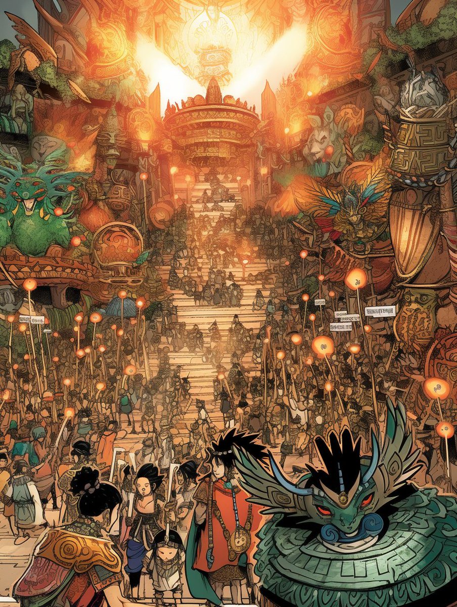 Anime Aztecs tweet media