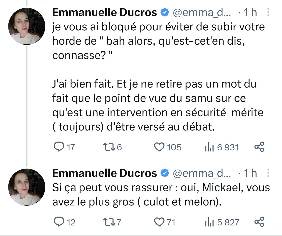 Elodie Dievart on Twitter "La dame parle très mal, est très vulgaire et insulte quand elle est