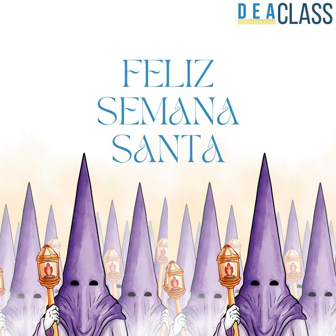 DeaClass's tweet photo. 🌸Feliz #SemanaSanta para tod@s.

🌟Que la #paz y la #alegría de la Semana Santa llenen nuestros corazones y nos guíen hacia un futuro lleno de esperanza y prosperidad. 

🙌¡Que tengáis una #semana maravillosa!

#DeaClass #expertos #dificultades #aprendizaje https://t.co/0tw8LmAbof