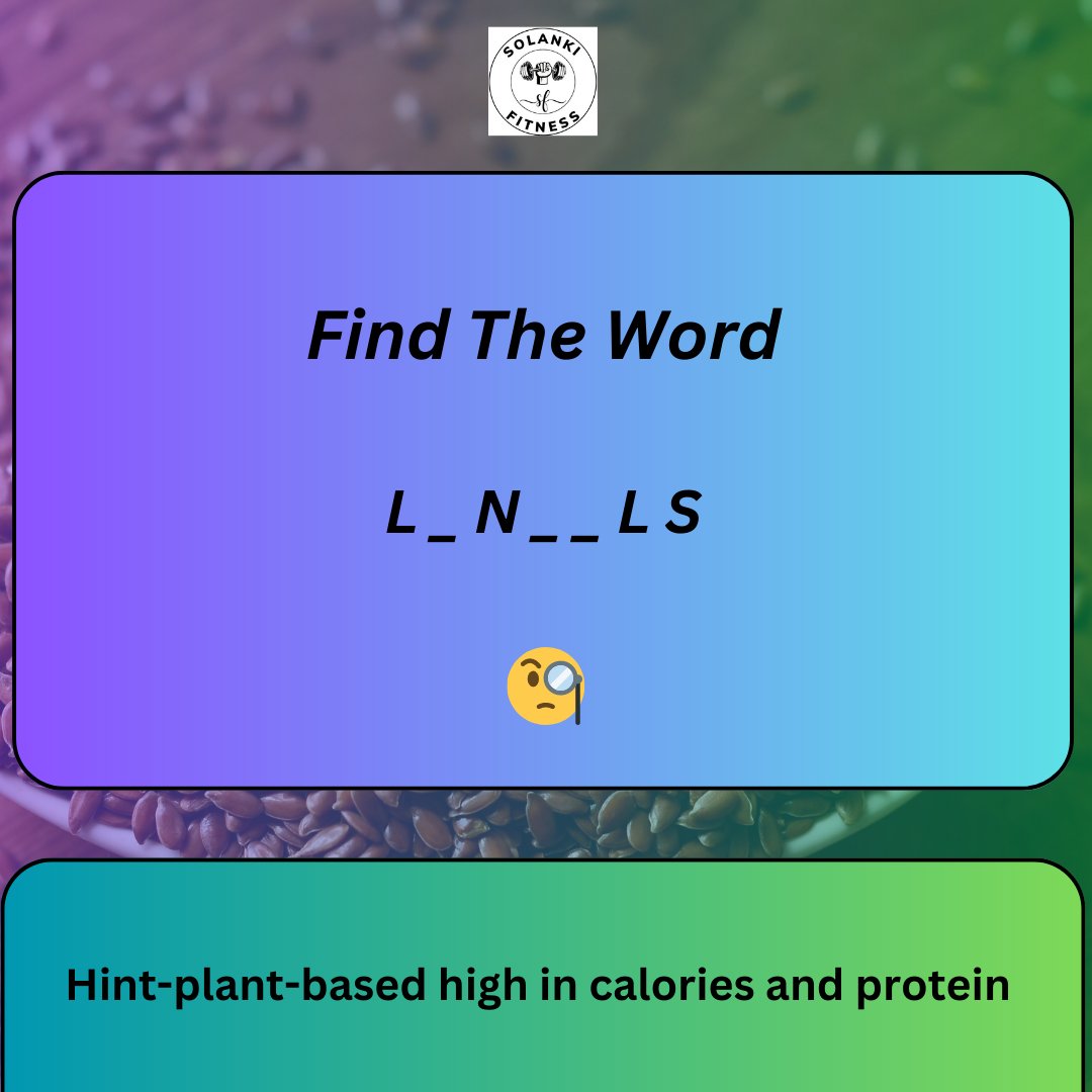 L--n--ls are a staple food in many cultures, but do you know everything about them?

#instafoodsg #instastyle #saturdaymood #quizzes #QuizTime #quiznight #quizmaster #caloriescount  #caloriecounting #proteinfood #proteinsnacks #healthy #healthyfood #healthylife #healthyeating