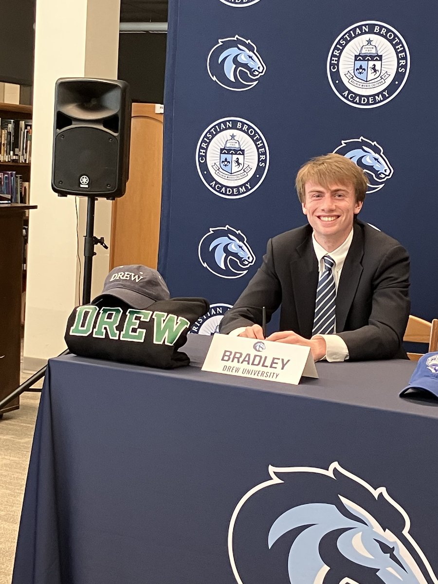 Congratulations to Will Bradley on his commitment to Drew University! #BuiltOnTradition