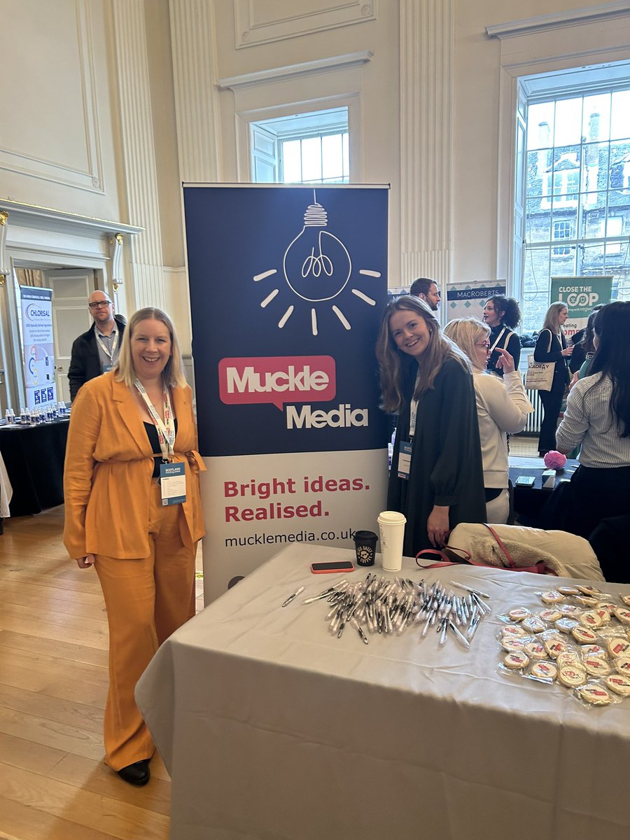 mucklemedia's tweet photo. @nickymarr opens the @scotfooddrink #SFDConference come and see Cat and I in the exhibitor space during breaks if you’re here 👋 https://t.co/XgufajjptK