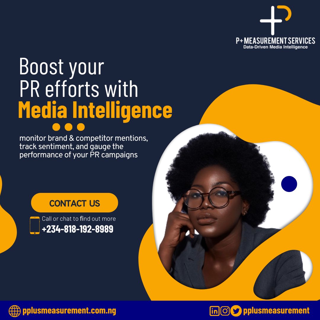 Are you tired of sifting through endless #mediadata to inform your #PR campaigns? It's time to make your life easier with our media intelligence services.

#mediaintelligence #publicrelations #mediamonitoring #socialmedialistening #competitiveintelligence #PRmeasurement