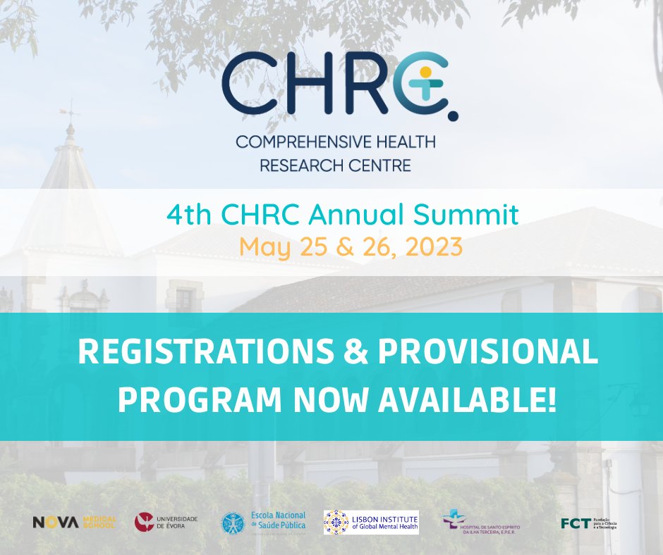 CHRC_Centre's tweet photo. 📣Registrations for the 4th CHRC Annual Summit are now open!
You can also have access to the provisional program to learn more about the topics for this next edition!
Registrations: https://t.co/4uAXXA4HER
Provisional Program: https://t.co/QS0rvgX0uo
Exclusive to CHRC members! https://t.co/0XkrxacQZD
