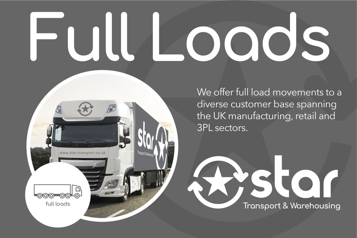 ❓DID YOU KNOW❓

⭐🚛📦 At Star Transport we offer:

✅ Full load movements to a diverse customer base spanning the UK manufacturing, retail and 3PL sectors

👉 Full more information contact: 
📧  gerard.finch@bomfordsgroup.com

#eastanglia #palletnetwork #transport #logistics