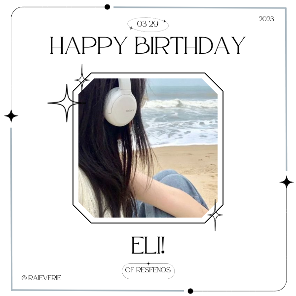 resfenos_'s tweet photo. 🦉🎂 0329

You're the inspiration of every sentiment. You've brought so much ebullient energy w ur fiery spirit! Today we celebrate not just ur born day but also the day He gave u to us. Thank u for being u, our anchor. Your fire remains reigning ❤️‍🔥

#ELIconicDay
#Resfenos_EliDay https://t.co/XtdtXlHb25