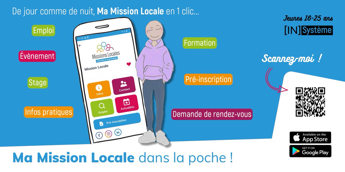 Mission locale Colombes tweet media
