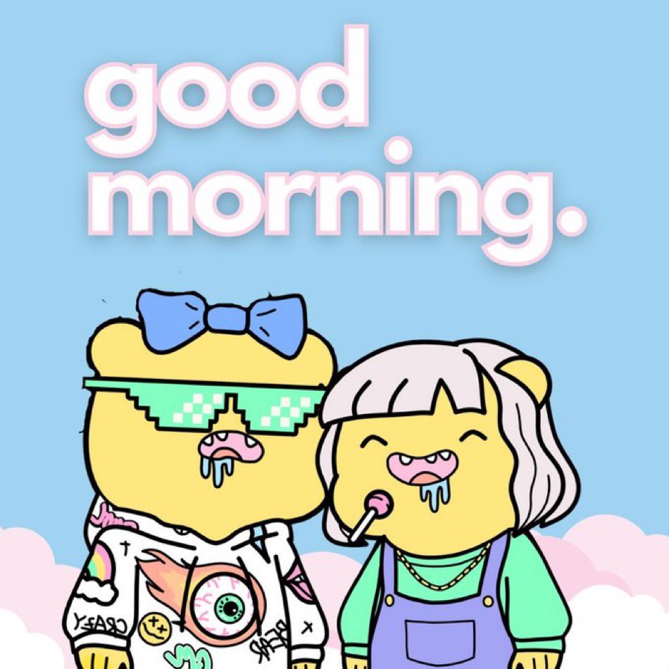 GM!! 🌈 Polygon Fam 🥳💜
Say it Back 🤙
@0xPolygonLabs <a href="/CrazyBearsNFT/">CrazyBears</a> 
#goodmorning #LFG #BeCrazy
