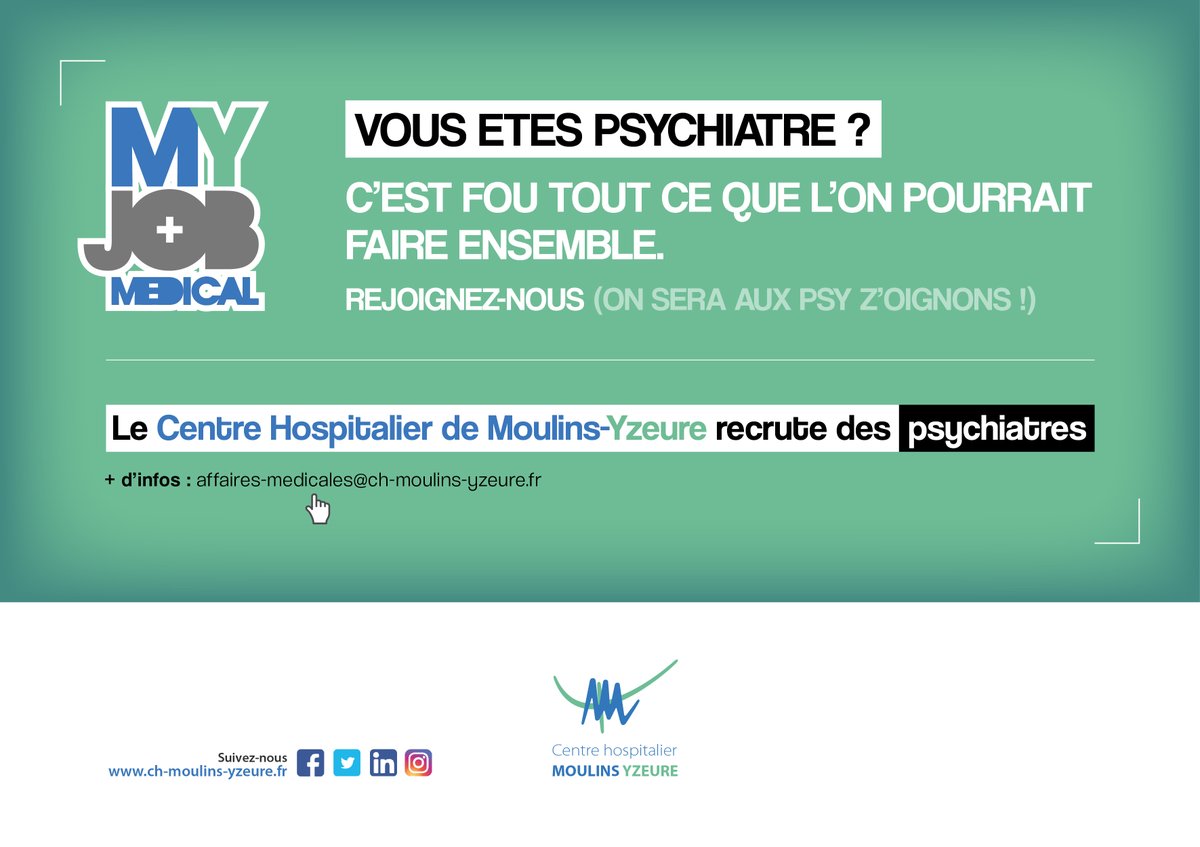 Centre Hospitalier de Moulins-Yzeure tweet media