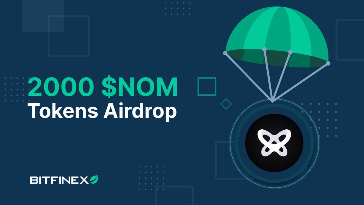 📢 Join us this Friday at 14:00 UTC for the Bitfinex Telegram Takeover with <a href="/OnomyProtocol/">Onomy Protocol</a>! 🎉

Be one of the lucky 30 winners to receive $NOM tokens 🏆

Join our Telegram channel now to stay updated and be a part of the action. 

See you there! 👉 ow.ly/2hvQ50NuCjl