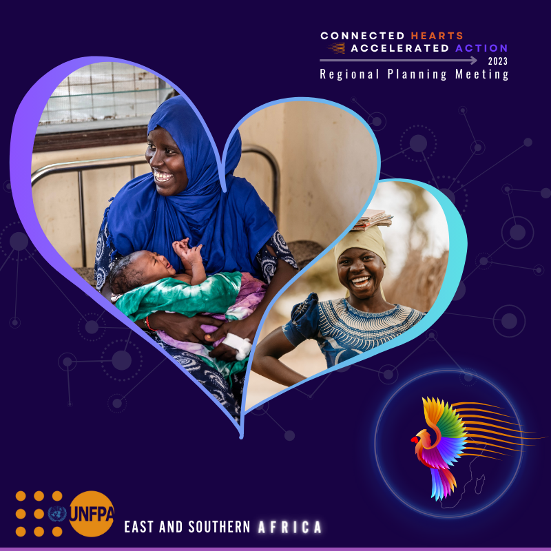 UNFPA_ESARO's tweet photo. 📣 Leadership lives at the intersection of our work on #SRHR, #genderequality, #populationdevelopment and adolescent & youth wellbeing.
🧡Connected Hearts | Accelerated Action. 🥓
Sharing the same passion and sense of urgency in reaching our 2030 @GlobalGoalsUN & #AfricaWeWant https://t.co/OeAkGSHojs