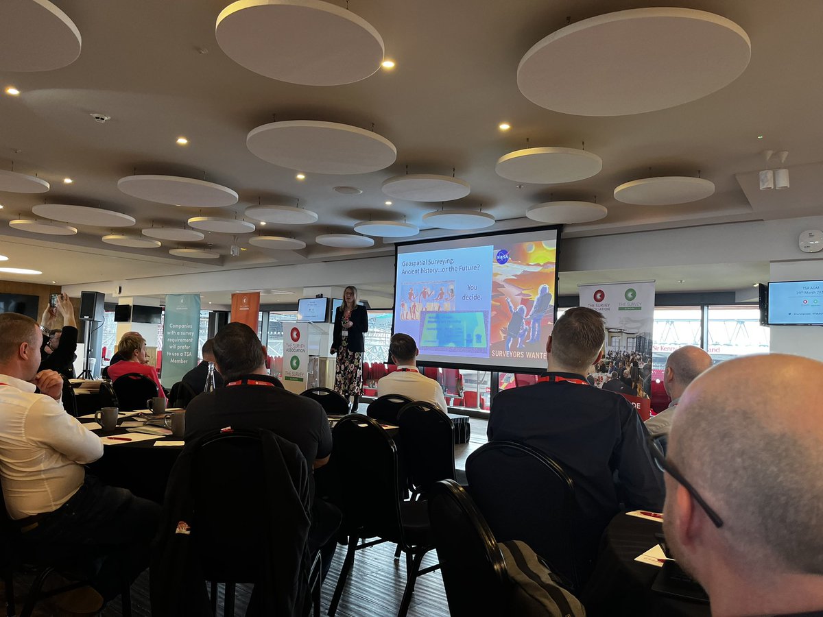 rooevans's tweet photo. Itโs all about #space. Glorious #pun and a strong call to action from @ClassofYourOwn at @surveyassoc #TSAAGM23 - #surveyFirst #surveyLife https://t.co/MQq1V3ylXN