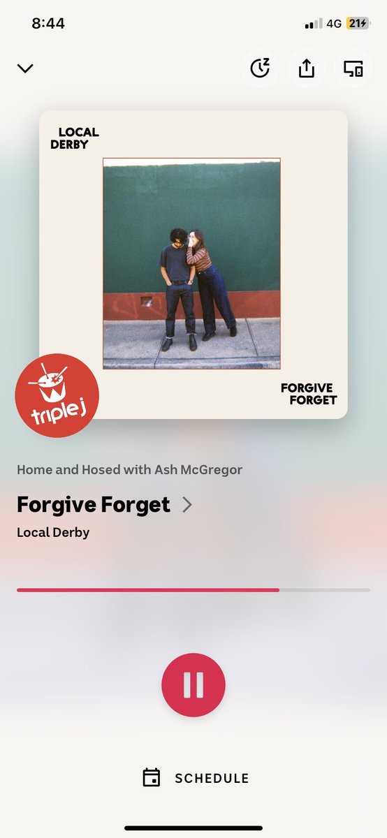 Thanks to Ash McGregor of <a href="/triplej/">triple j</a>'s Home and Hosed for playing Forgive Forget tonight!