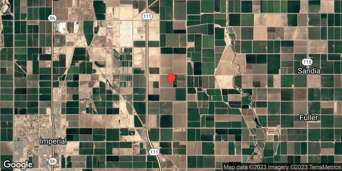 Earthquake today yuma az map