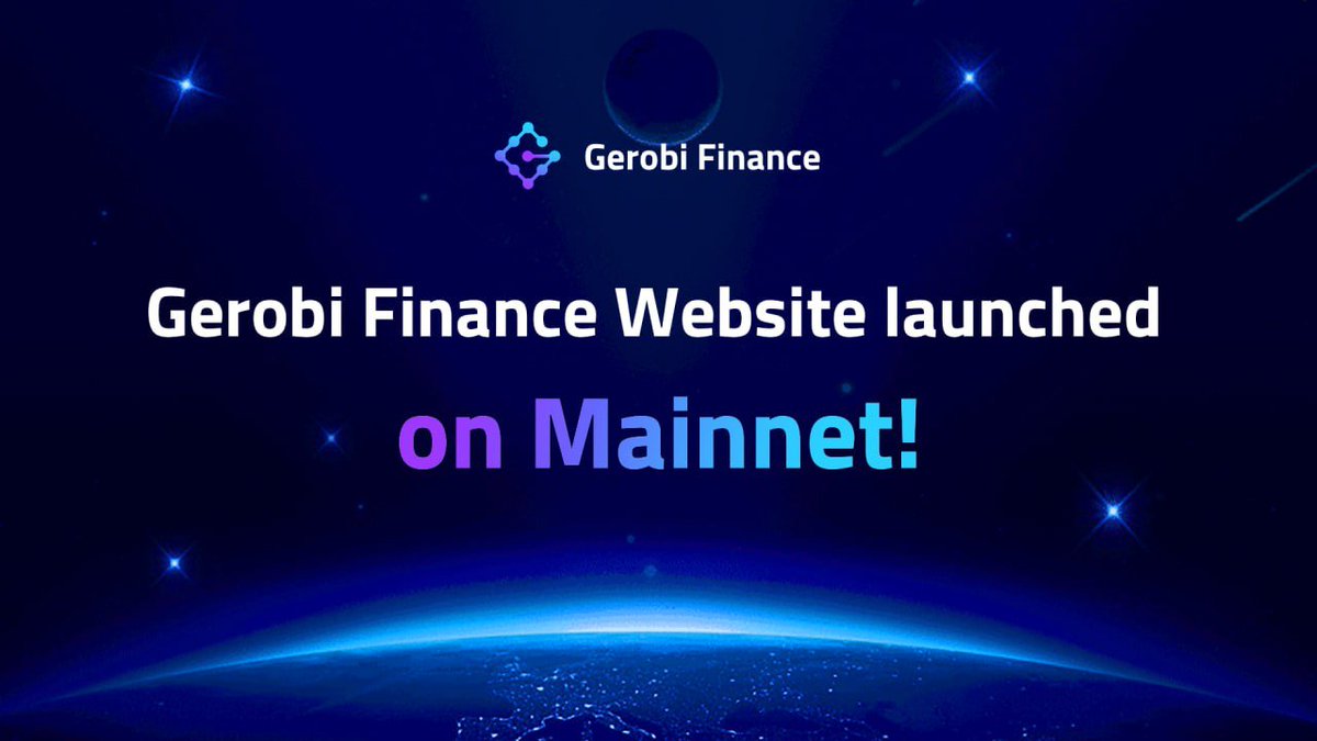 $Gerobi is listed on mainnet!
Now the you can 2x your <a href="/BastionProtocol/">Bastion Protocol (acq.)</a> earning from <a href="/gerobifi/">Gerobi Finance</a> 
🔥Live on #Aurora