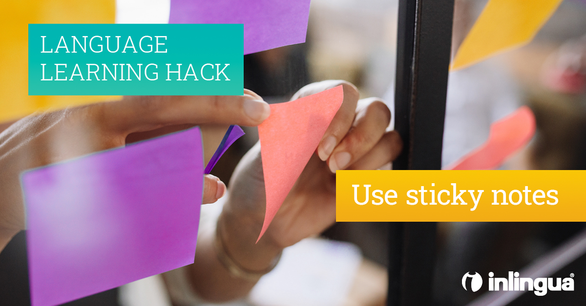 inlinguaInt's tweet photo. A good start for true beginners is to post sticky notes on items identifying them in the target language.
#inlingua #languagelearning #languagelovers #polyglot #multilingual #learninghack #practicemakesperfect #learningbyspeaking https://t.co/7GsoEECKxt