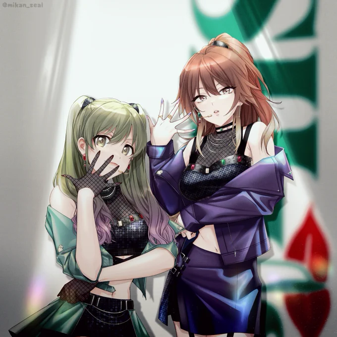 シーズにお花を贈る企画とダイマパンフレット配布企画()に参加させて頂いております。ご依頼ありがとうございます#七草にちか  #緋田美琴 