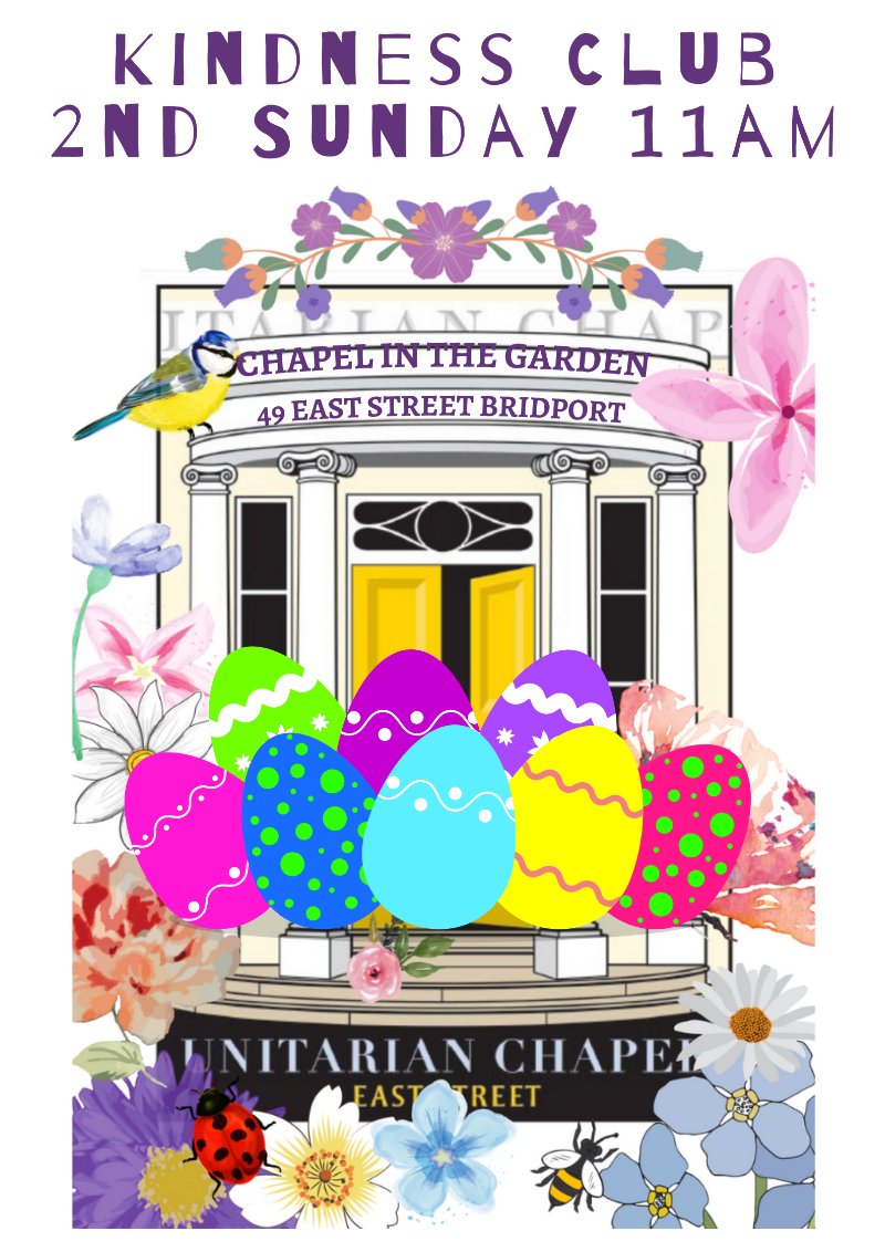 #ChapelEvents from March 28th 2023 - mailchi.mp/5a81e154ab92/c…
Kindness Club will be on Easter Sunday this month.