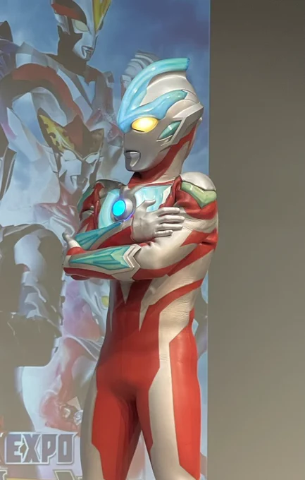 握手もエアタッチもハグもダメだぜ?#ウルトラヒーローズEXPO#ニュージェネレーションワールド#ウルトラマンギンガ 