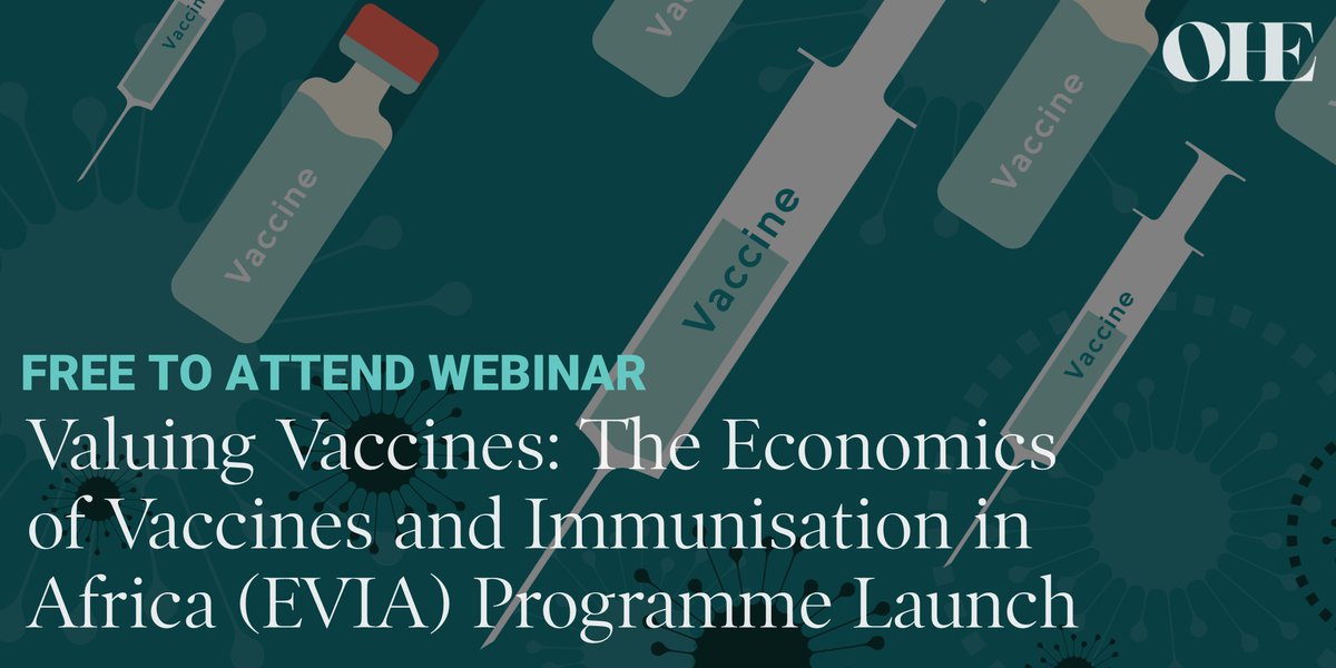 OHENews's tweet photo. Exciting news! Join us for our upcoming webinar exploring the Value of Vaccines and the launch of the EVIA Programme. Register now to secure your spot: https://t.co/S10dSE375f #valueofvaccines #EVIAProgramme #webinar https://t.co/YyG26AByfB
