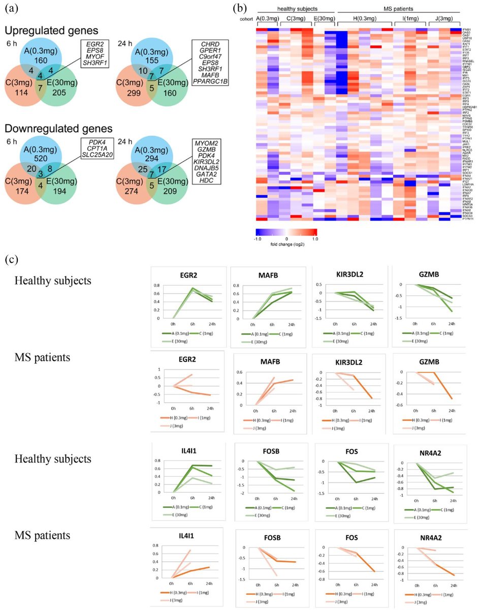New first-in human clinical trial out!
Here, Wakiro Sato and colleagues evaluate the pharmacokinetics and immune effects of oral OCH, a compound that stimulates NKT cells. #MultipleSclerosis

journals.sagepub.com/doi/full/10.11…
