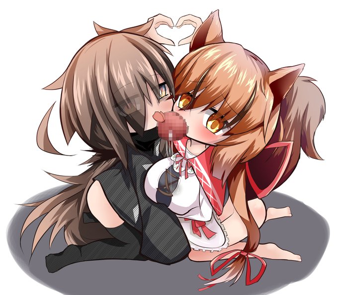 [R-18] リクエスト絵_1 #オリジナル #よそのこ #うちよそダブルフェラ部 https://t.co/EjCFcrlS0x 