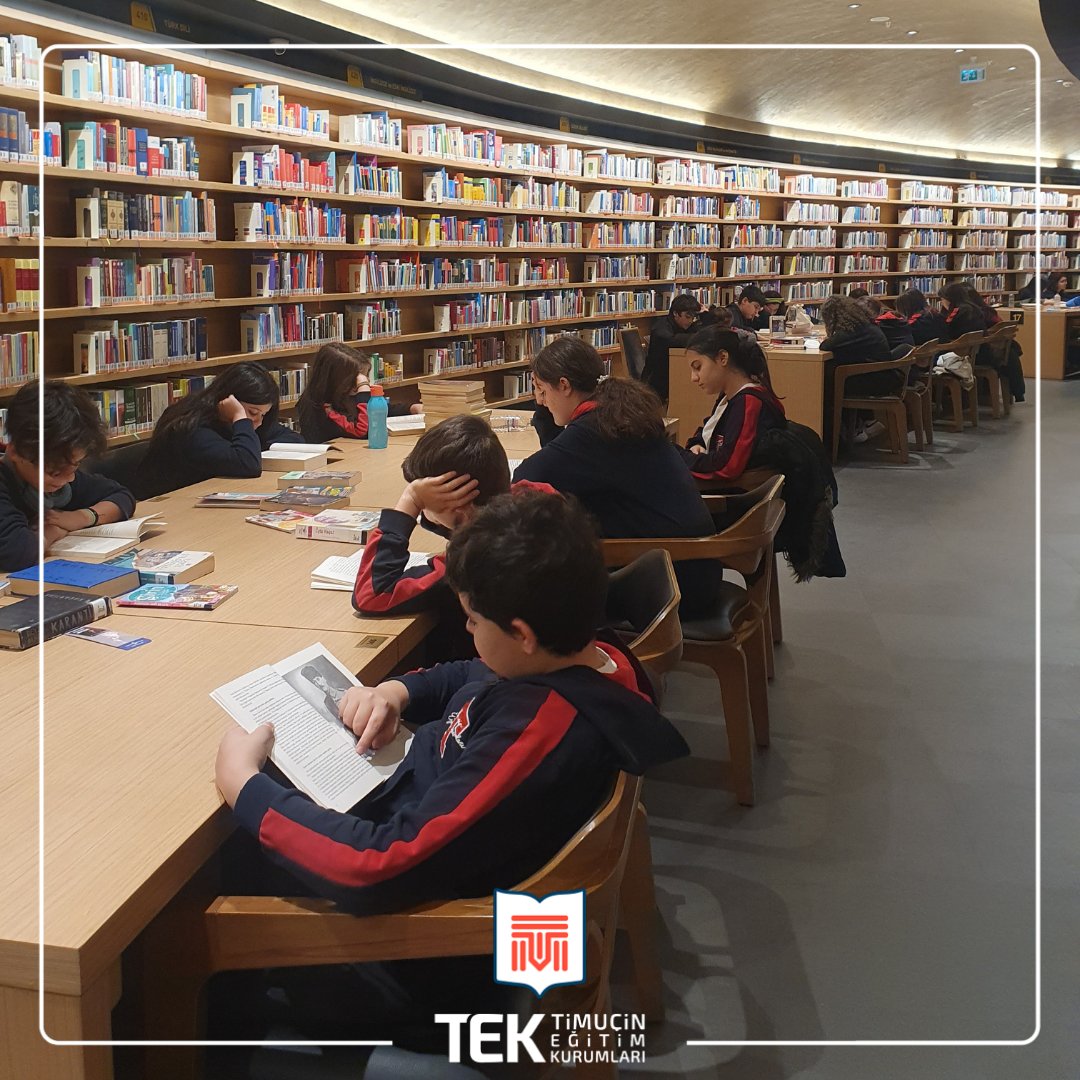 tekokullari's tweet photo. Kütüphaneler Haftası kapsamında öğrencilerimiz Başakşehir Kütüphanesine gittiler. Seminer sonrasında kütüphanede kitap okudular. Kitaplar bize her anlamda rehber olur ve bize farklı dünyaların kapılarını açar. Çünkü "Okumak, mutluluğa uçmaktır."😊📖📚 https://t.co/JM86FUtrdx