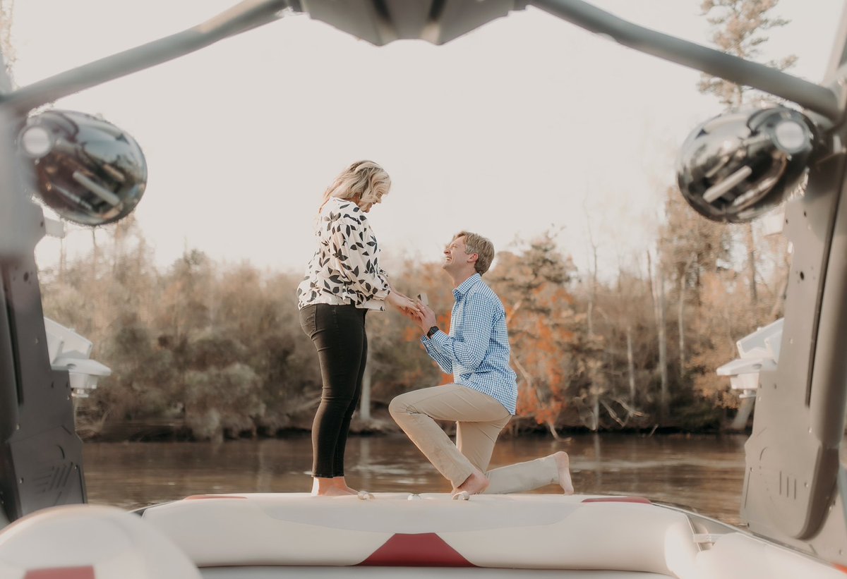 CMorganWX's tweet image. If you happened to miss my big announcement on the Good Morning Show yesterday, I’m getting married!