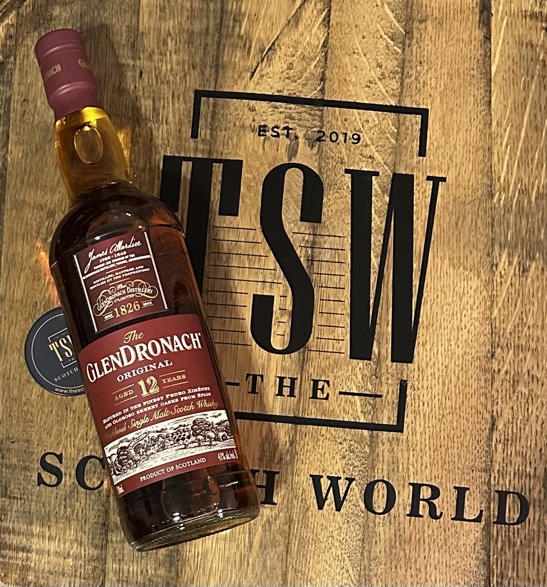 TheScotchWorld's tweet photo. We are pleased to announce the 'Pick of the Month' selection for March 2023. The @glendronach Original 12 Years. We always look for bottles we would add to our shelf, not breaking the bank, and we would share with friends. #glendronach #scotch #scotchwhisky #highlandwhisky https://t.co/RctxiH8yOy