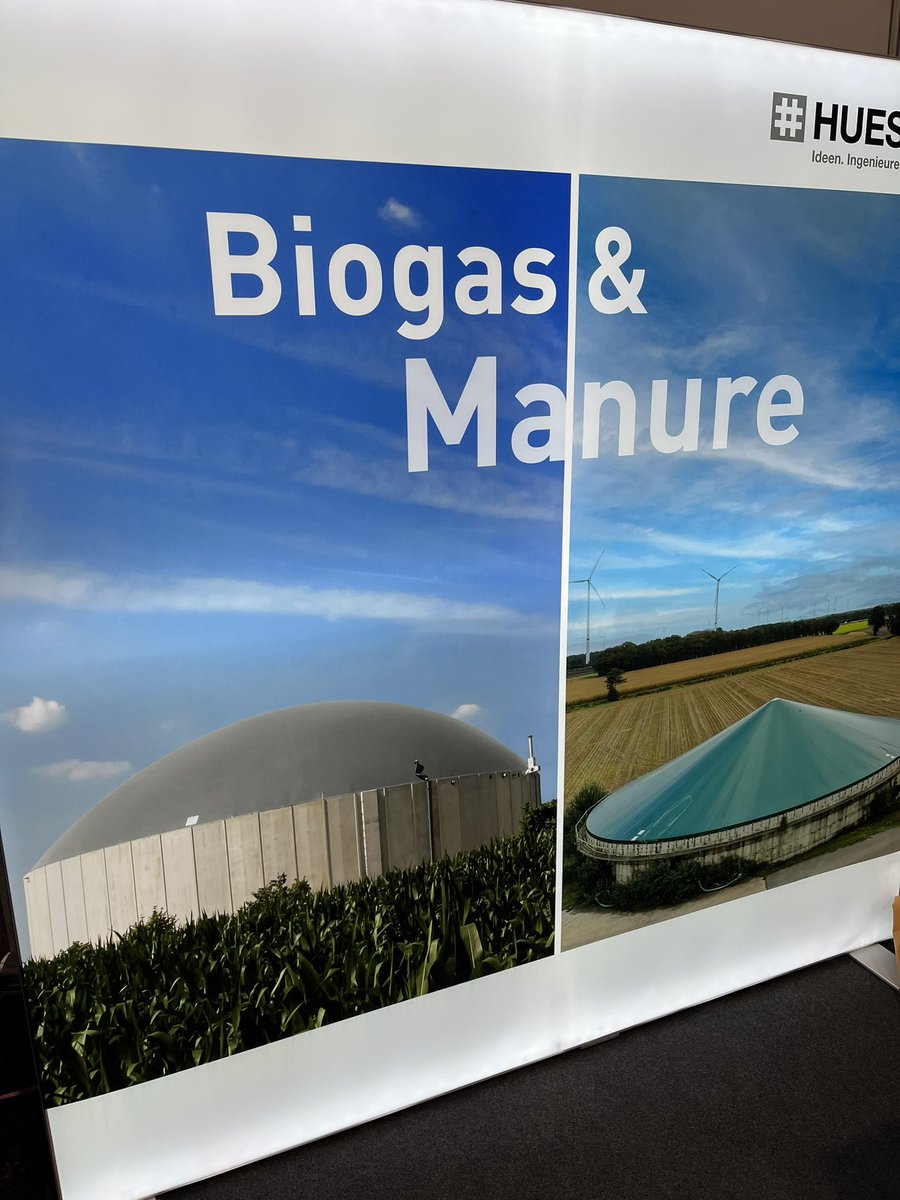 HueskerI's tweet photo. We are at the World Biogas Expo at NEC Birmingham, stand F407. We’d love to see you! https://t.co/fv6oCVqdi3