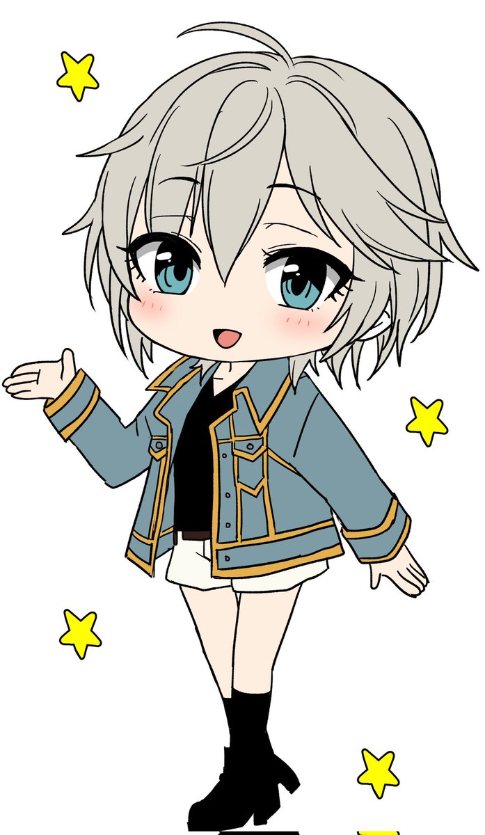 アナスタシア(シンデレラガールズ) 「あと明日、午後13時～モバマス思い出語りスペースします 作業しながらしゃべってま」|ポン太＊現在Skeb作業中！受付締め切りました。個人ご依頼受付もまだお休み中！のイラスト