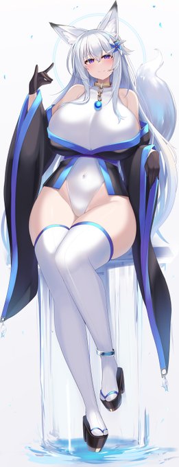 和服レオタード狐 