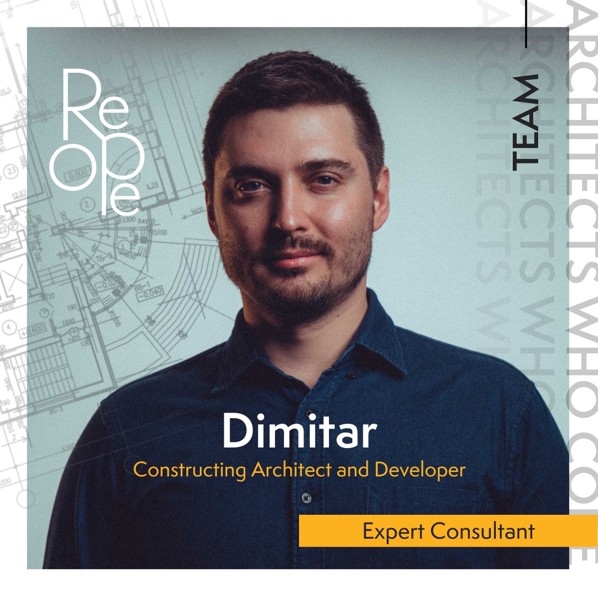 Meet Dimitar Venkov, coding maestro &amp; unstoppable force on the Reope team! Creator of Spring Nodes for Dynamo, Revit API master &amp; BIM wizard. Oh yeah, add Autodesk Expert Elite Alumni to the list as well. Ready to turbocharge your BIM journey? Reach out! #AEC #BIM #Revit
